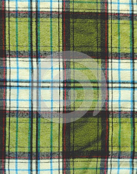 Plaid fabric texture background