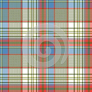Plaid fabric texture square pixels shirt seamless pattern