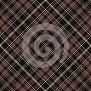 Plaid pattern seamless. Check fabric texture. Stripe square background. Vector textile design