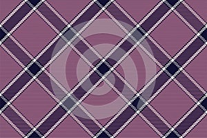 Plaid pattern seamless. Check fabric texture. Stripe square background. Vector textile design