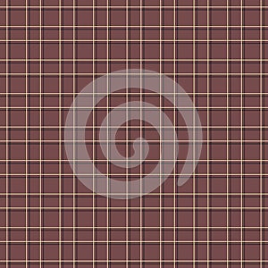 Plaid pattern. Square grid vector seamless texture. Abstract linear background