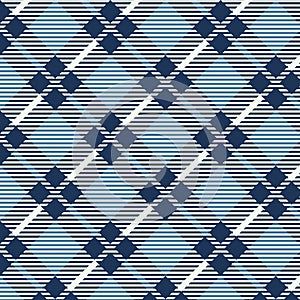 Plaid pattern in unique style