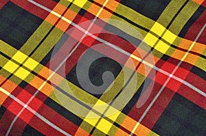 Plaid Scottish Kilt Background