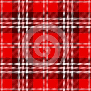 Plaid seamless pattern. Check line. Repeating tartan checks design. Repeated scottish stripe flannel. Scotland fabric prints. photo