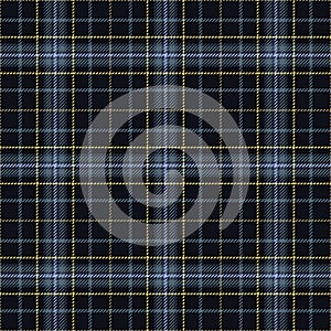 Plaid seamless pattern. Check line. Repeating tartan checks design. Repeated scottish stripe flannel. Scotland fabric prints photo