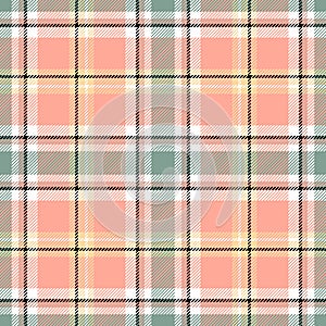 Plaid seamless pattern. Check line. Repeating tartan checks design. Repeated scottish stripe flannel. Scotland fabric prints photo