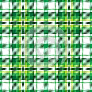 Plaid seamless pattern. Repeating checker fabric for design prints plaids. Repeated check ekose. Checks square line. Vichi cloth