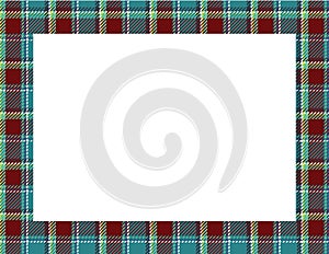 Plaid Tartan Frame