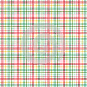 Plaid textured Fabric Background