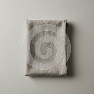 The plain background emphasizes the simplicity and elegance of the material