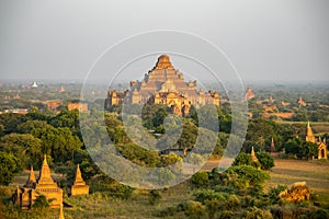 Plain of Bagan(Pagan), Mandalay, Myanmar.