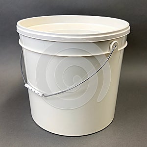 Plain bucket smooth surface no branding