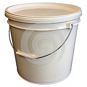 Plain bucket smooth surface no branding