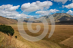 Plain of Castelluccio di Norcia photo