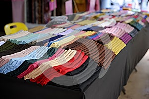 plain colourful of cloth