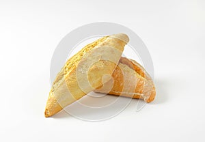 Plain crusty bread rolls