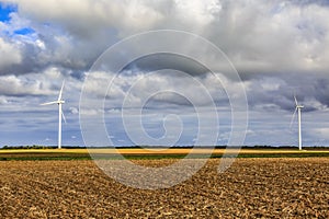 Plain Field in Autumn