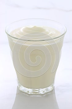 Plain french style yogurt