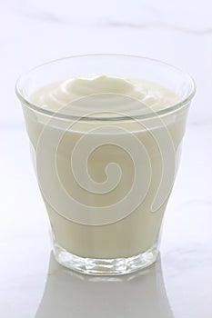 Plain french style yogurt