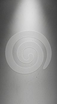 Plain gray concrete texture with subtle light and shadow effect. The surface appears slightly