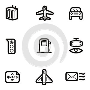 Plain Icon Series - Transportation