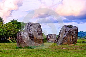 Plain of Jars is a megalithic archaeological landscape