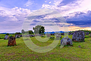 Plain of Jars is a megalithic archaeological landscape