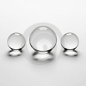 Is a plain light gray emphasizing the clarity and simplicity