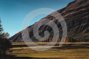 The plain of the Maurienne valley