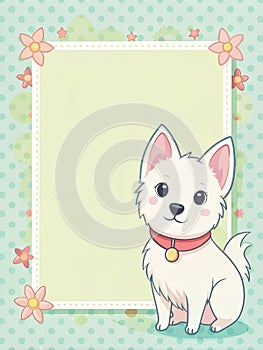 A plain memo paper, its corners photo