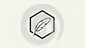 Is a plain off white emphasizing the simplicity and elegance of