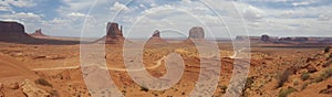 Plain Panorama United States Monument Valley Arizona