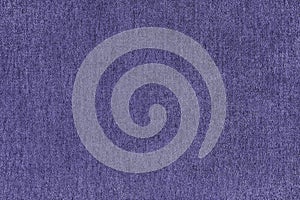 Plain purple velours fleecy upholstery fabric texture background.