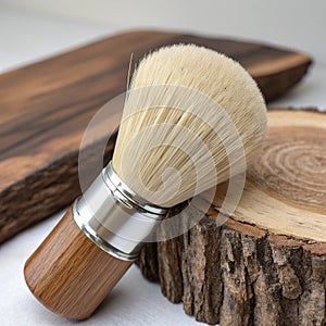 Plain textured brush without handle