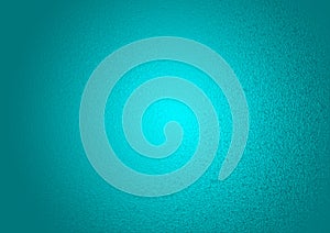 Plain turquoise textured gradient background photo