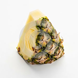 Plain white background, emphasizing contrast with the fruit s