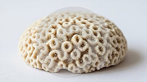 A plain white background emphasizing its detailed pattern and