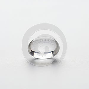 Is plain white, emphasizing the simplicity and clarity of the