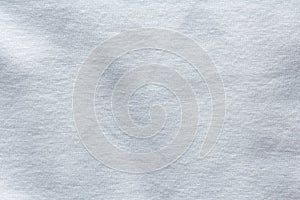 Plain white t-shirt fabric texture for background