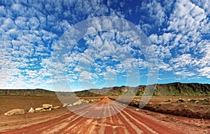 Plaine des Sables landscape