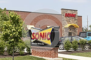 Sonic Drive-In Fast Food Location. Sonic is a Drive-In Restaurant Chain