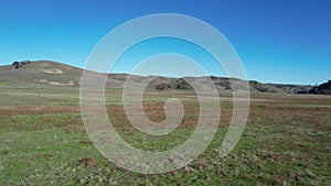 Plains near Paicines outside Pinnacles national park in California