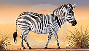 Plains Zebra South Africa equine stripes