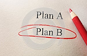 Plan B concept