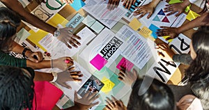 Plan Creative Class Library Student Teacher Ideas Concept