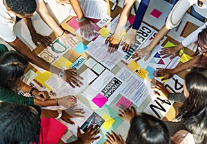 Plan Creative Class Library Student Teacher Ideas Concept