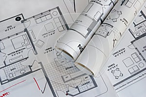 Plan drawings 2 photo