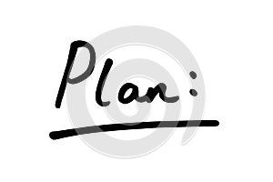 Plan