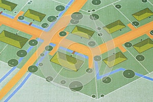 Plan of a New Urbanism Traditional coastal Village