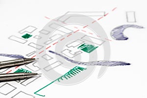 Plan of a New Urbanism Traditional coastal Village